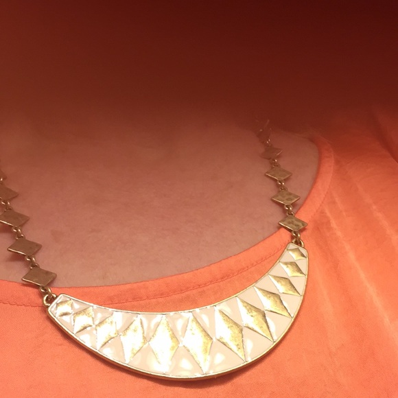 Lucky Brand Jewelry Nwt Lucky Brand Enamel Goldtone Necklace Poshmark